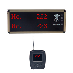 Wireless Anzahl Warten Aufruf Display Bildschirm mit Tastatur Service Zähler Queue-Management-System - Product Image 5