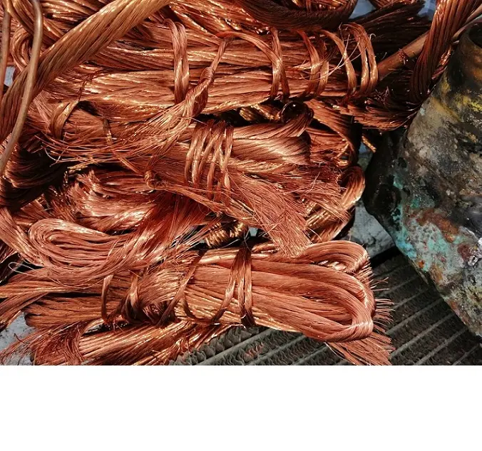 Pure millbery copper, copper scrap, copper wire scraps 99.9%. for export