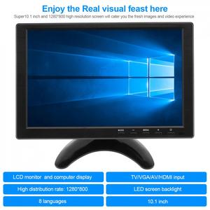 10.1 Inch HD VGA <strong>BNC</strong> TFT <strong>LCD</strong> Screen Display Color Auto Car Rear View <strong>Monitor</strong> for Stereo Microscope - Product Image 2