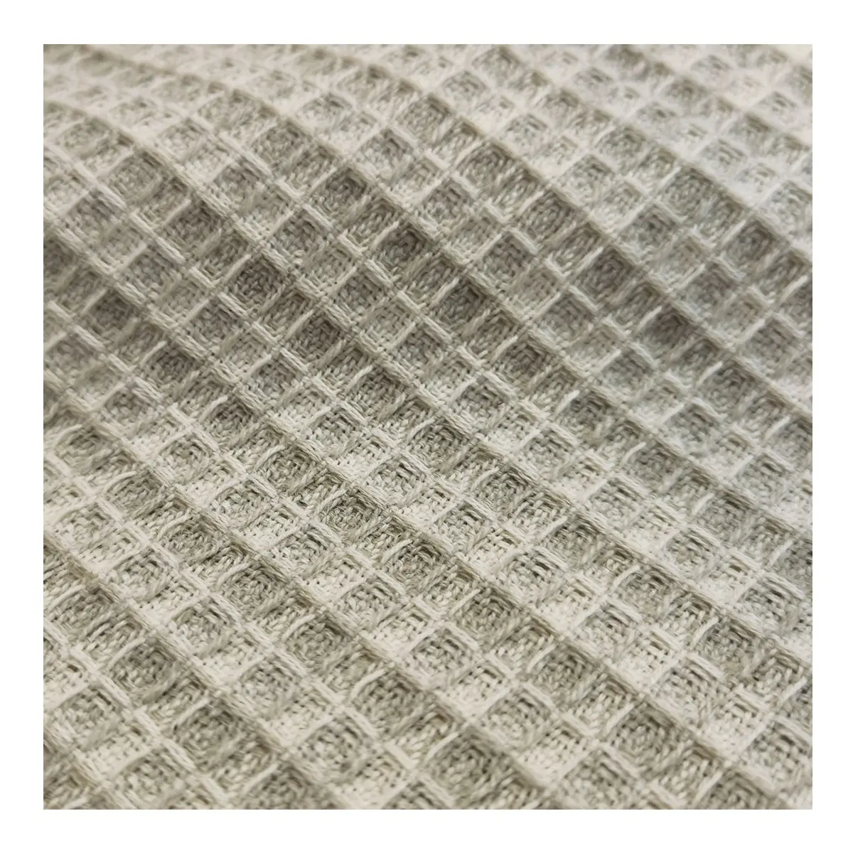 Novo design de 28% Linho 72% Algodão tecido rolo 365GSM jacquard para o Sofá e Cobertor cobertor da cama de linho tecido de algodão