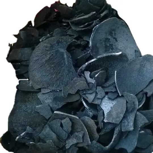 Briquetas de carbón de cáscara de coco para cachimba, para fumar Shisha, fábrica de Vietnam, color negro
