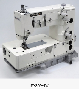 En çok satan ürün KANSAI PX302-4W 2 iğne, çift zincir dikiş, 4 nokta zig-zag makinesi. - Product Image 2