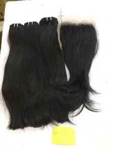 Super Soft Natural Straight Virgin Weft Hair Vietnam 100% <strong>Human</strong> Hair Extension Vietnamese Hair - Product Image 3