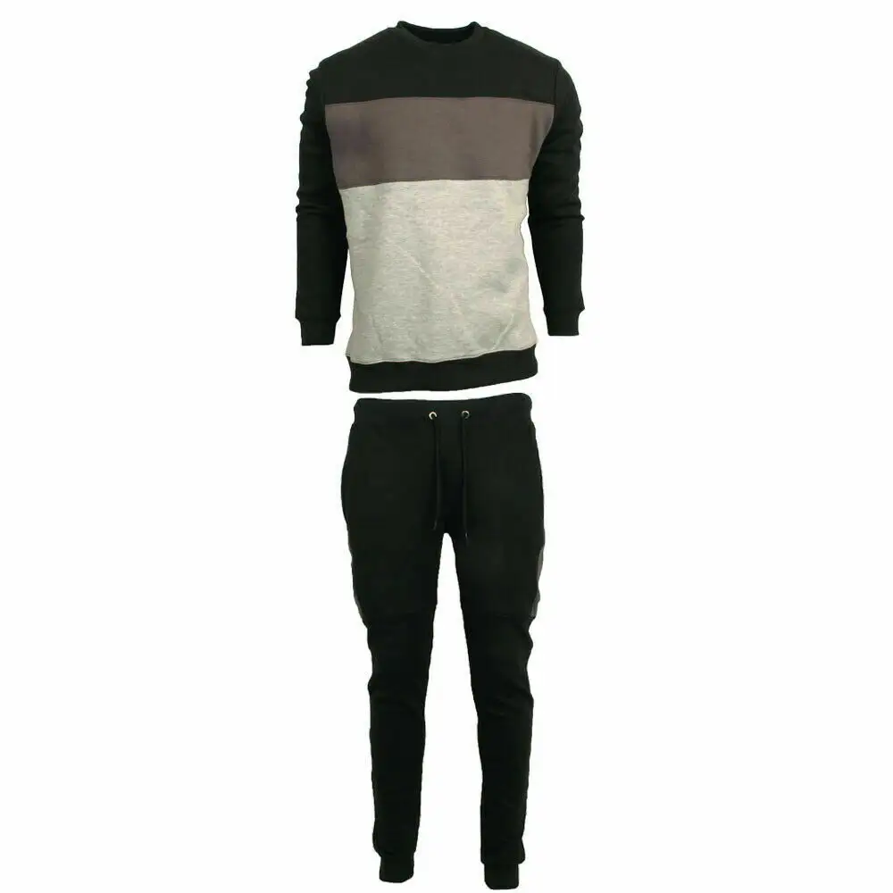 Erkek polar ceket ve Joggers pantolon ter eşofman düz eşofman takımlar Jogger Sweatpants erkekler spor elbise ood 2023