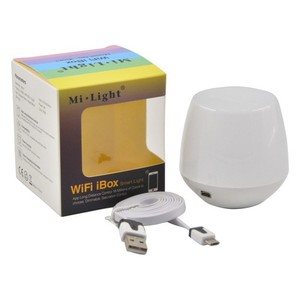 2,4G iBox1 Hub RF Remote wifi с RGB подсветкой Беспроводное управление для светодиодных ламп milight Поддержка iOS Android APP,DC5V milight wifi - Product Image 2