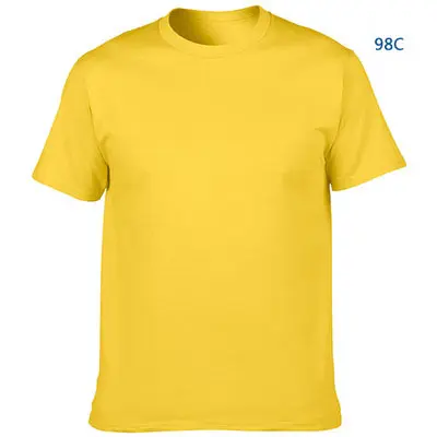 पुरुषों मुद्रण अपने ब्रांड लोगो टी शर्ट उच्च गुणवत्ता विंटेज टी शर्ट पुरुषों 100% कपास कस्टम लेबल के लिए रंगीन 100% कपास परिधान