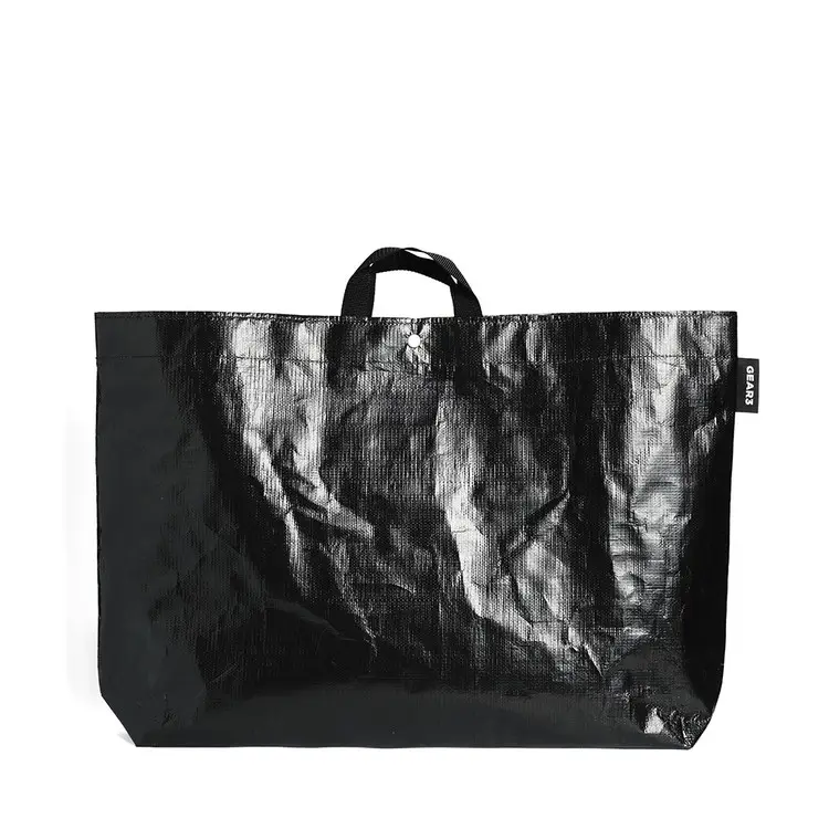 अनुकूलित पीपी बुना कपड़े foldable किराने टुकड़े टुकड़े में शॉपिंग बैग