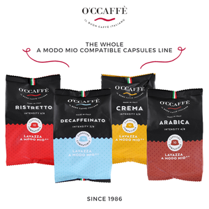 A Modo Mio <strong>Coffee</strong> Machine Compatible Made In Italy <strong>Coffee</strong> Decaffeinated Espresso Capsules For Home - Product Image 6