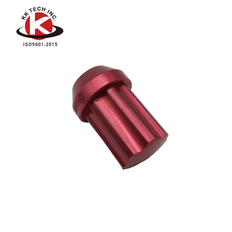 CNC Machining Highly recommended titanium bullet wheel nuts