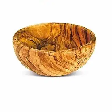 FRUIT OLIVE WOODEN BOWL