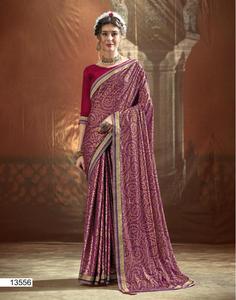 Moda sıradan fantezi kumaş Sari düğün parti için pakistan Saree koleksiyonu toptan Surat hindistan benzersiz tasarım - Product Image 4