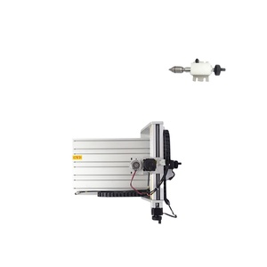 Enrutador cnc de escritorio, máquina de grabado de madera, eje de 3 ejes, mini uso doméstico rotativo, 4060, 6090