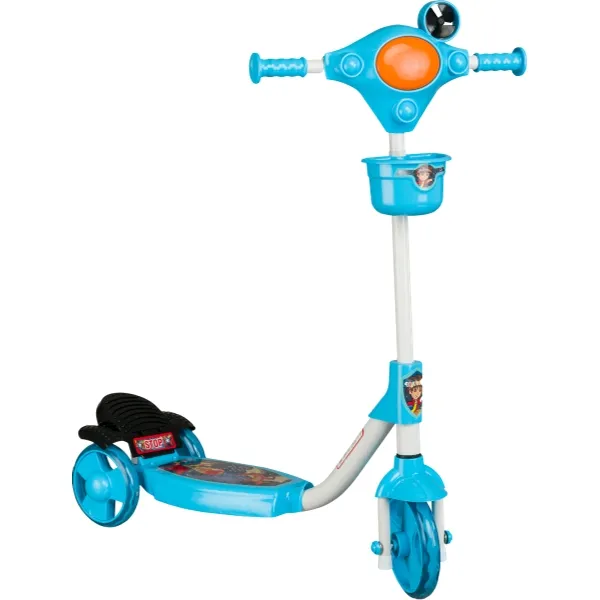 Trend Kick Scooter al por mayor 3 ruedas de silicona niños Scooter para bebés niños Scooter barato 3 altura PU ruedas Turquía niños bicicleta