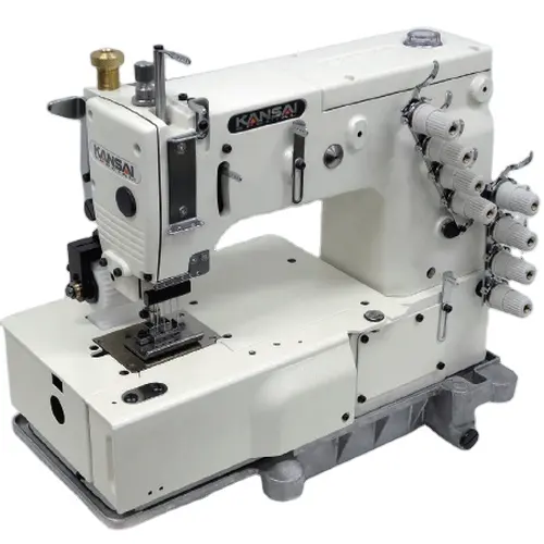 Kansai nova máquina de costura industrial | kansai dbx chapada, multi agulha máquinas de costura