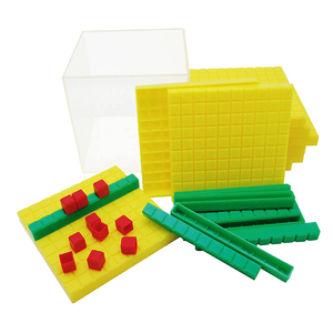 Matematik çok tabanı on blokları set okul öğretmen için - Product Image 1