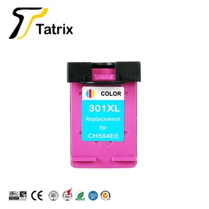 Tatrix <span class=keywords><strong>HP</strong></span> 301 XL301XL <span class=keywords><strong>HP</strong></span> DeskJet2050プリンター用プレミアム再生カラーインクジェットインクカートリッジ301XLインクカートリッジ