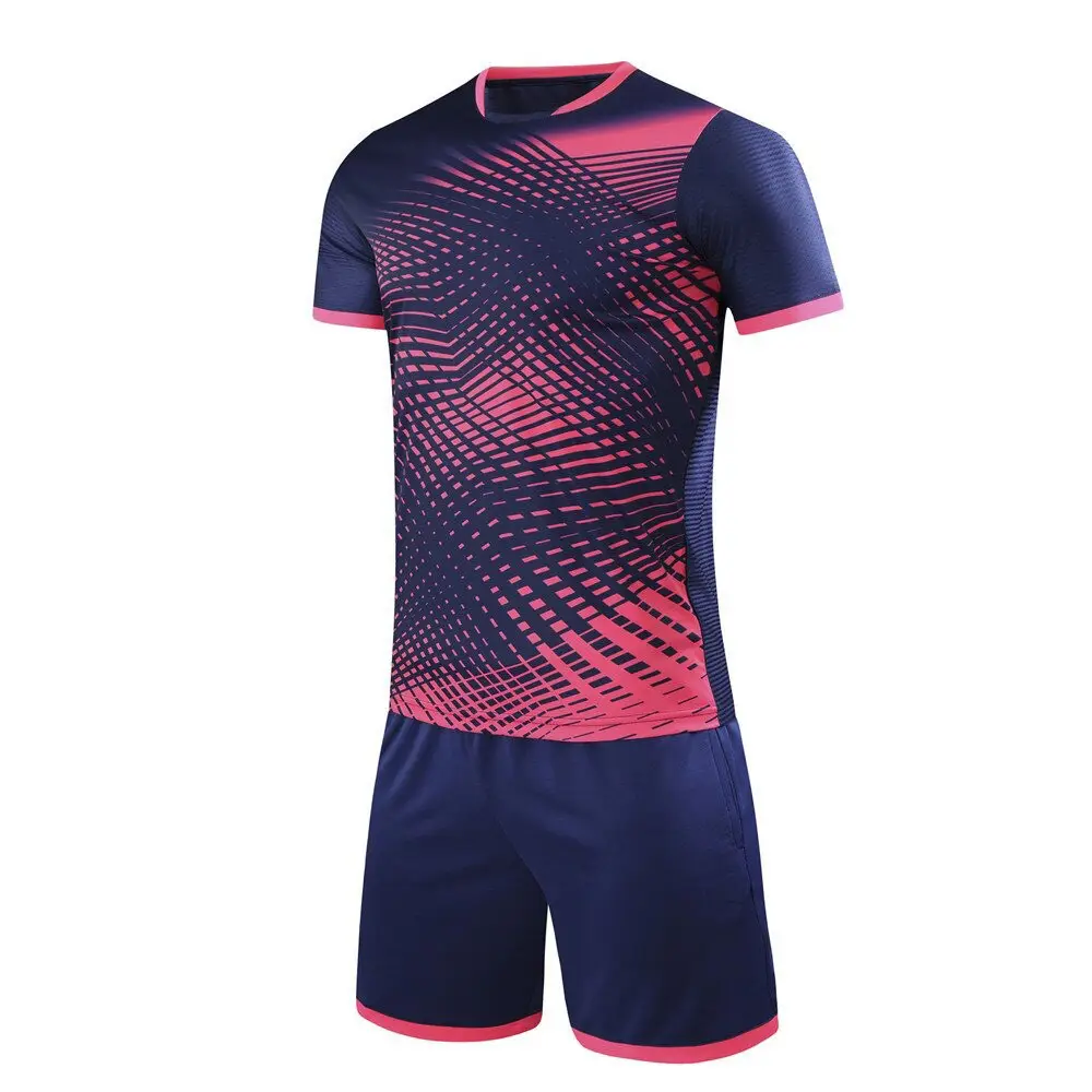 Nova camisa de futebol uniforme de futebol, adulto uniforme de futebol personalizado logotipo personalizado kits de treinamento de futebol
