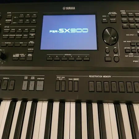 BEST SALES Yamahas PSR SX900 Arranjador trabalho estação Pristine teclado