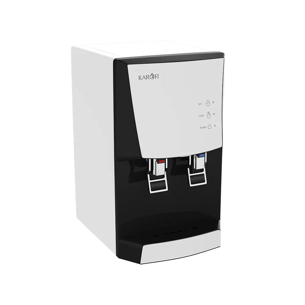 Karoffi HCV351-Wh Ro, dispensador de agua superior con contador de agua caliente y fría incorporado, venta directa de fabricación