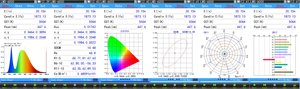Spectral Colorimeter Sekonic Light Meter <strong>Measuring</strong> Colorimetric Parameter <strong>Input</strong> and <strong>Output</strong> Control Via RS485 LMS-6000I