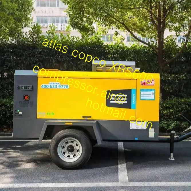 New Product of Atlas Copco XRS 606 PACE and ECO Air Compressor with Cummins diesel engine two-stage compressor