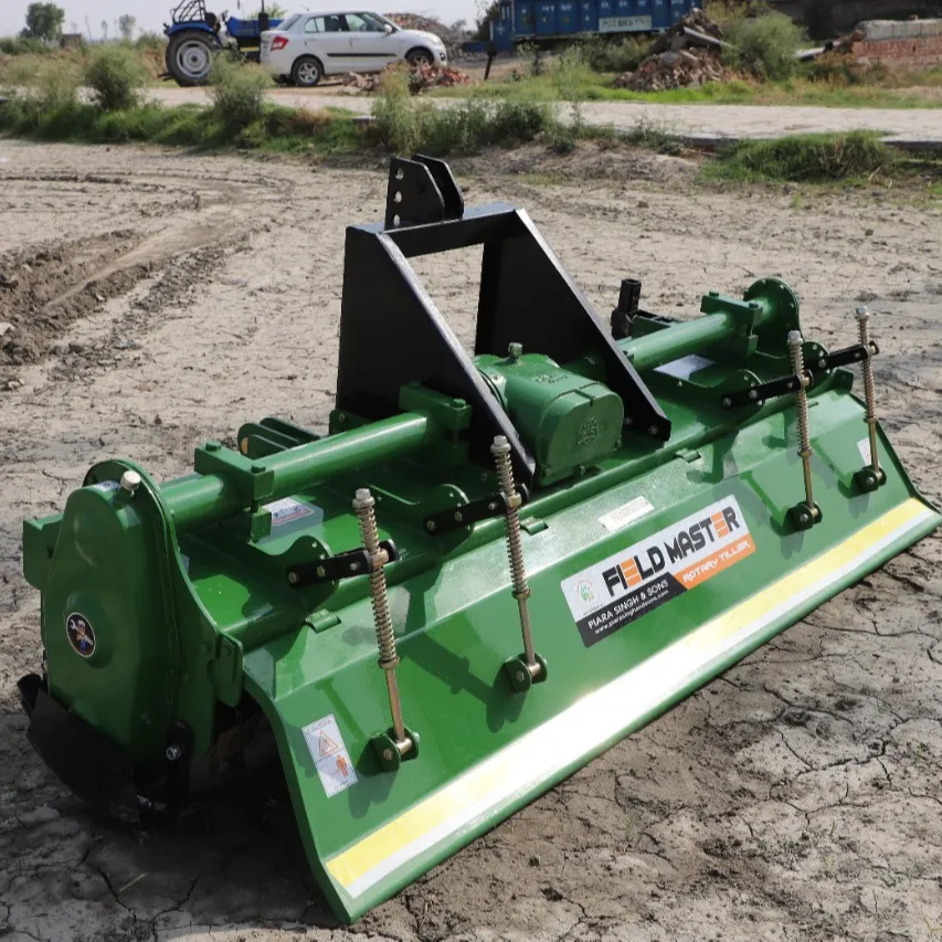 Tracteur agricole Shaktiman Motoculteur rotatif à moteur diesel et cultivateur Matériau en acier pour fermes Garantie de 6 mois