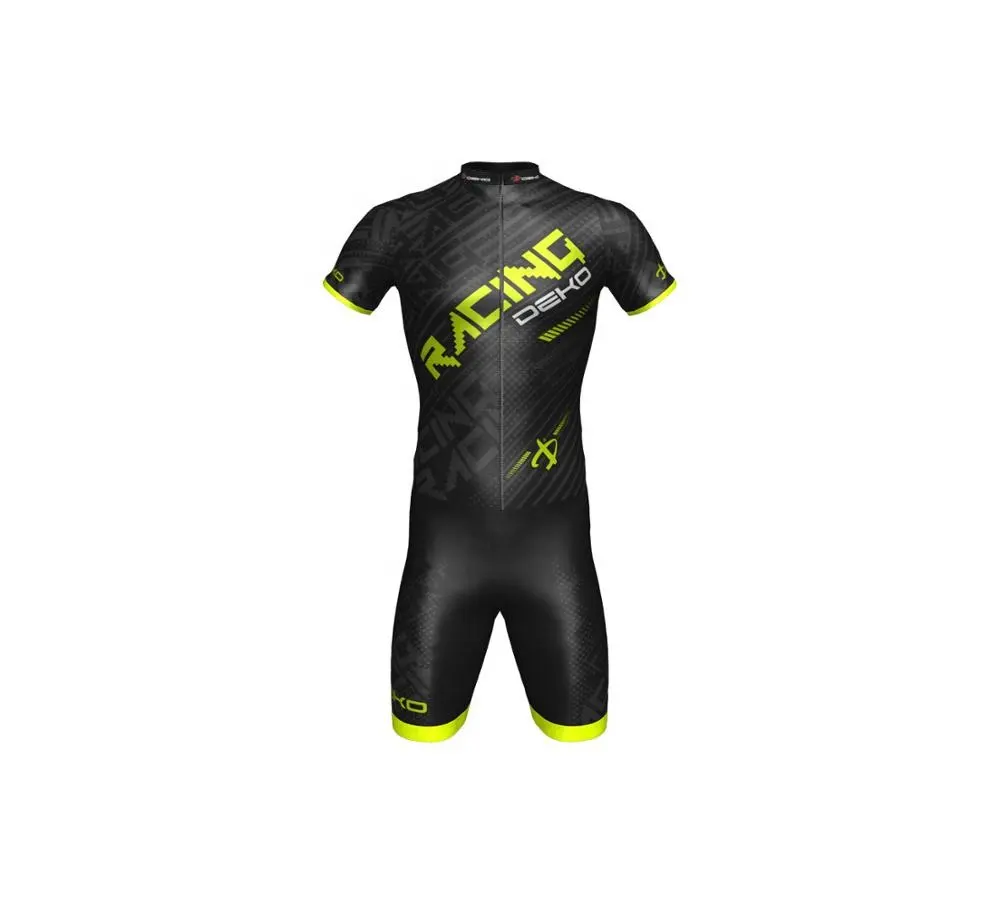 Triathlon respirant et à séchage rapide sur mesure tissu importé peau vêtements de cyclisme une pièce costume vêtements de cyclisme pour hommes et femmes