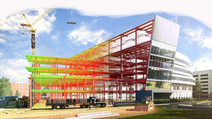 Exposiciones de flexión pesada con sede en Vietnam Servicio de diseño estructural de acero para proyectos civiles de varios tipos Material de acero al carbono - Product Image 4