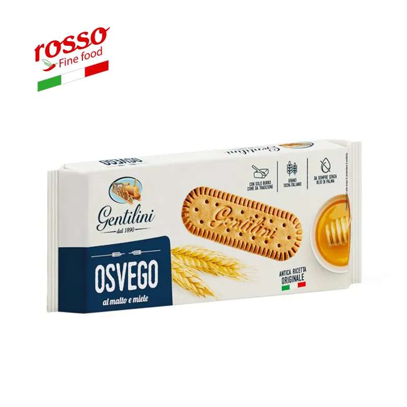 Osvego-galletas italianos de alta calidad, 250G, hechas en Italia para la exportación