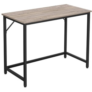 VASAGLE-mesa de diseño Industrial, Montaje Simple de acero, color marrón, equipo pequeño de oficina en casa, escritorio de ordenador de escritura - Product Image 3