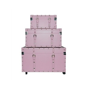 En kaliteli depolama gövde kutuları en ucuz fiyata iki Metal mavi ve gök mavisi renk saklama kutusu Set - Product Image 6