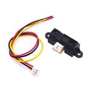 A5 -- シャープIRセンサーGp2y0a21yk0fケーブルで10〜80Cmの検出距離を測定 - Product Image 1