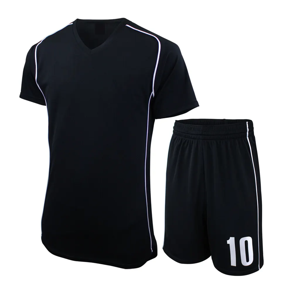 Hot Sale 100% Polyester Soccer Kits High Quality Football Uniforms Printing Football Jersey uniform