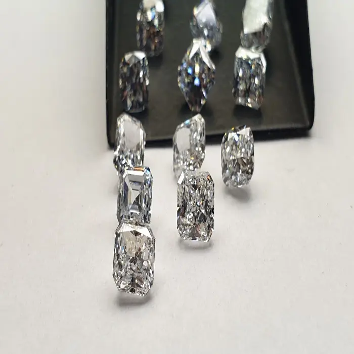CVD бриллиант от 0,40 до 0,49 карат, чистота, полированная, свободная, отличная огранка, Белая Подушка, необычная форма бриллиантов