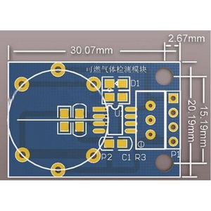 Taidacent 5V Ttl Livello di Uscita Digitale E Analogico Intelligente Sensore di Sensore di Gas Combustibili TGS813 Modulo Sensore di Gas Combustibili TGS813