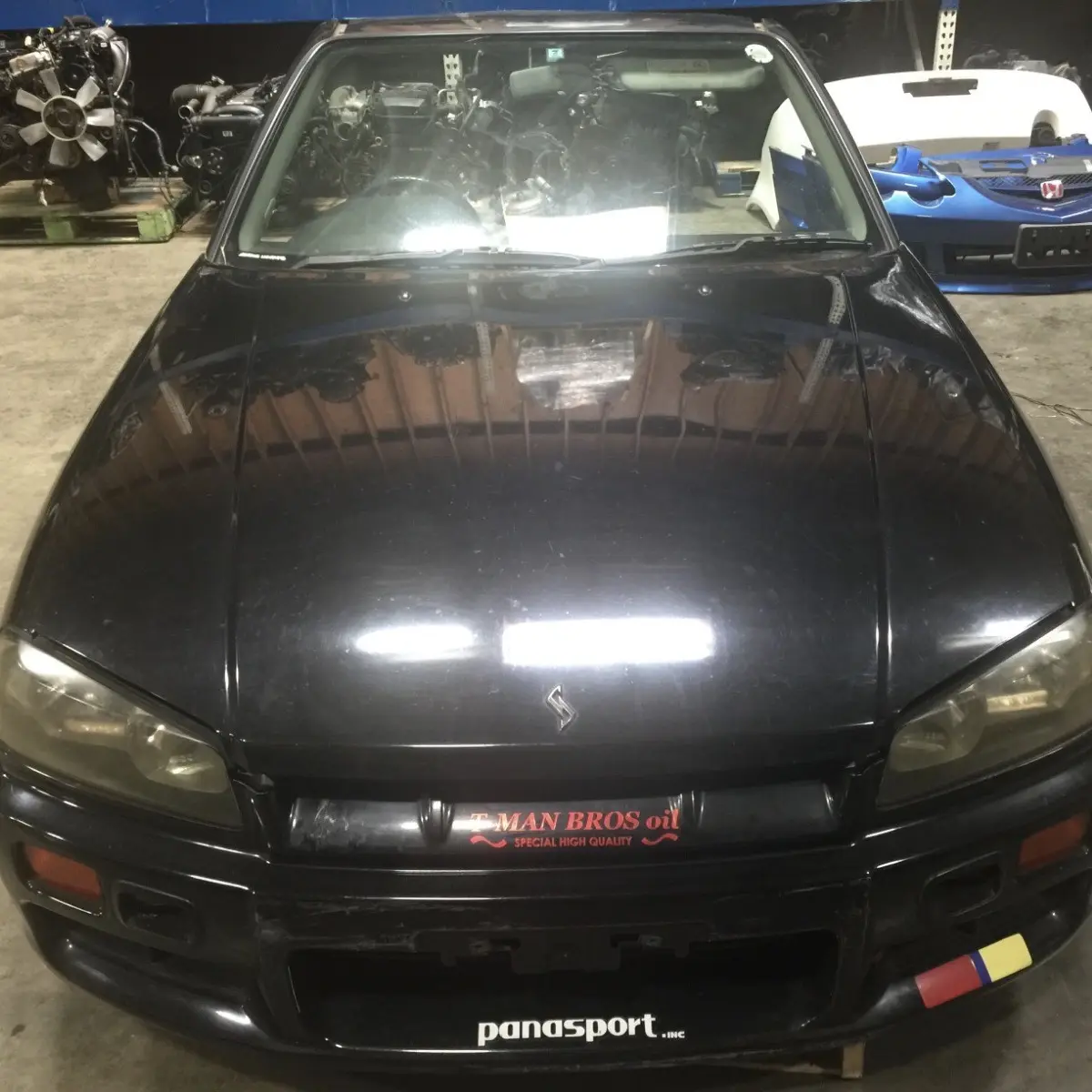 JDM ניסן סקייליין GTS R34 RB25DET NEO 2WD שידור מול קליפ