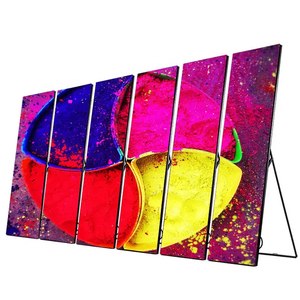 Coperta Da Pavimento WIFI USB 4G di Controllo <span class=keywords><strong>Led</strong></span> Poster Magici Schermo Modulo di Servizio Frontale Digitale Dello Schermo Dello Specchio