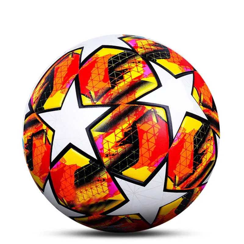 Official Match Football Ball PVC Practical Wear Resistance Training Football Size 5 Size 4 Soccer Ball