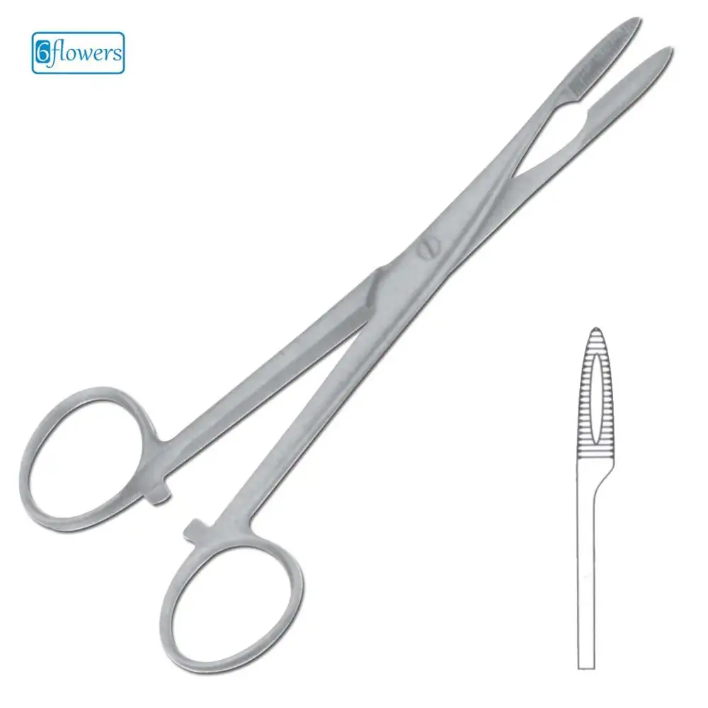 Gross Maier Dressing Forceps High Quality Steel and Stainless Manual Surgical Instruments with CE Certification