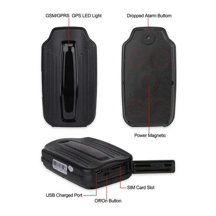 4G Portable Magnetic Car GPS Tracker LK900A Real-time Asset Tracking Device LK209A-4G Large Capacity long standby Localizador