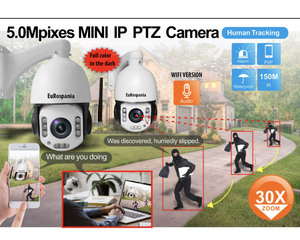 PTZ IP摄像机高科技VoIP产品，用于增强安全性和监控 - Product Image 1