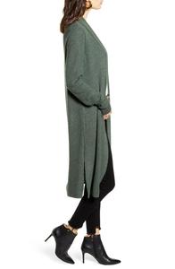 Bulk <strong>Buy</strong> From Bangladesh Made Women Knit Cardigan Sweater Open Front Longline Cardigan