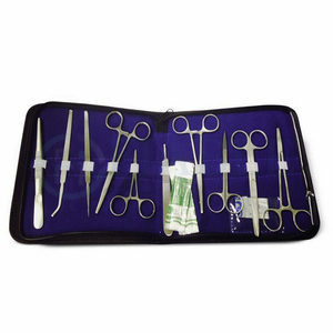 Kit di dissezione/10 pezzi/attrezzatura chirurgica/set di dissezione monouso e riutilizzabile con borsa - Product Image 1