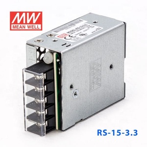 Orijinal ortalama peki 3.3V 15W RS-15-3.3 AC-DC SMPS tek anahtarlama modeli güç kaynağı - Product Image 3