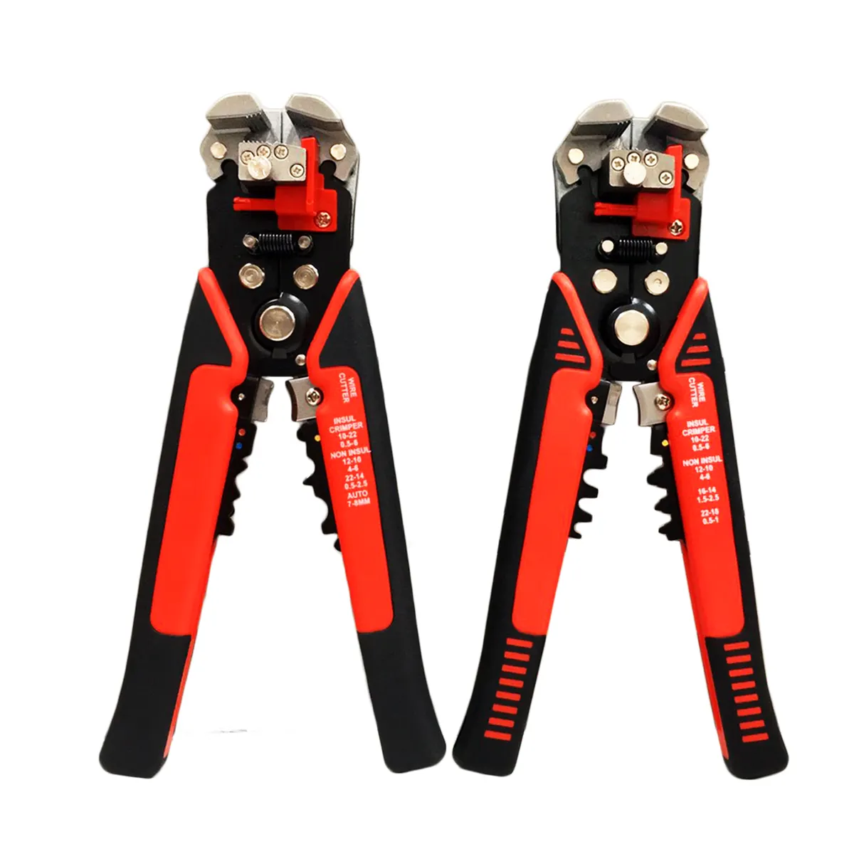 Taiwan MIT Multifunction Automatic Easy Wire Stripper l SS41 steel with/heat treatment 15N l ABS Grip l 10-24 AWG l Sample