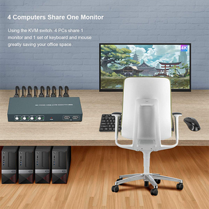 Factory Price <strong>Hdmi</strong> <strong>Switch</strong> With Audio Extractor Arc 4K 30Hz 4 in 1 Out <strong>Hdmi</strong> Kvm and Type C Usb <strong>Switch</strong> - Product Image 3