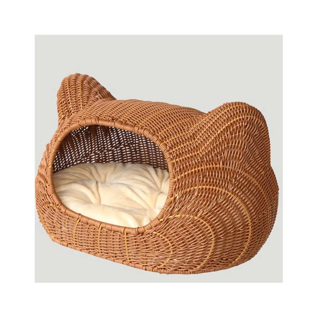 Güzel yer Rattan pet house için köpek/kedi/Rattan pet house yüksek kaliteli Vietnam