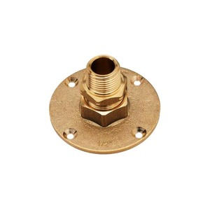 カスタマイズされたサイズ1/2 "5/8" 鍛造丸真鍮ねじフランジブッシング接続パイプ継手直接工場価格 - Product Image 1