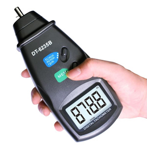 DT-6235B dijital İletişim takometre RPM metre yüzey hız ölçer Speedo - Product Image 4