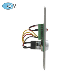 Nuovo indicatore di segnale luce Anti-vandalismo porta elettrica rilascio aperto pulsante di uscita interruttore a spinta con chiave - Product Image 5